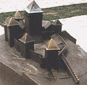 Model of the Castle of the Upper Fortress, made by K. Milunovic